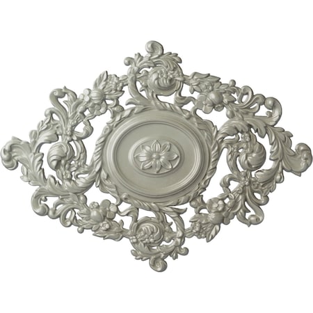 Ekena Millwork Katheryn Ceiling Medallion, Hand-Painted Flash Copper, 22 1/2"W x 30 3/8"H x 1 1/2"P CM30KTFCS